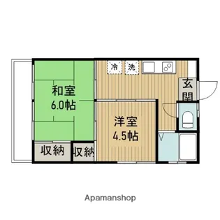 メゾン丘【2階】の間取り