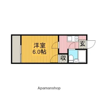 大野台ハイム【203号室】の間取り