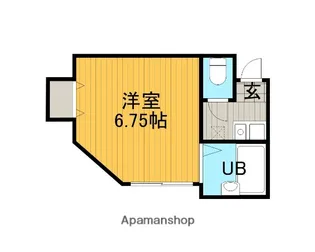 ロッシェル北里Ⅱ号棟【1階】の間取り
