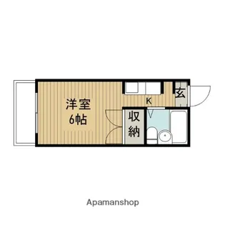 ウッドハウス上鶴間【1階】の間取り