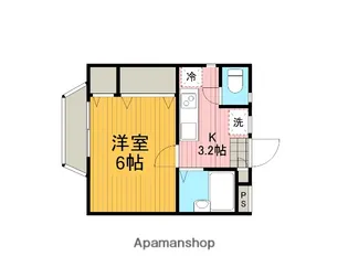 プルミエール【302号室】の間取り