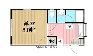 ベル・メゾン【1階】の間取り