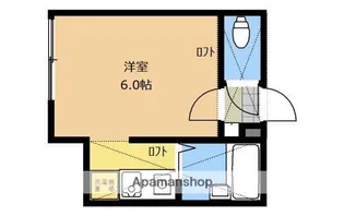 カサレアA【205号室】の間取り