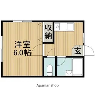 マルキハウス15【101号室】の間取り
