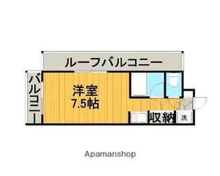 めぞん陶山【402号室】の間取り