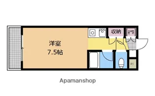 めぞん陶山【102号室】の間取り