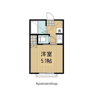 メルフィス東林間【2階】の間取り