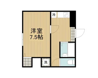 プラーズ南台【3階】の間取り
