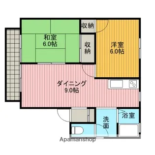 あじさいハイム【201号室】の間取り