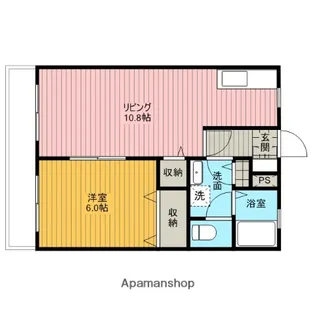 エストフォレスタ【2階】の間取り
