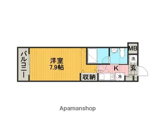 ルート相模が丘【4階】の間取り