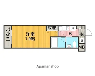 ルート相模が丘【3階】の間取り