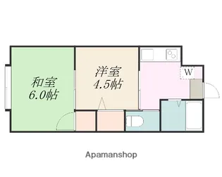 サンライズイトウ【1階】の間取り