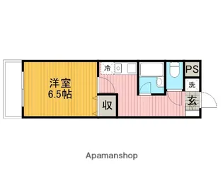 プランドール文京【205号室】の間取り