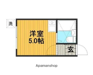 サニーサイドハウス【103号室】の間取り