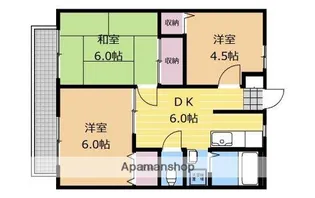 サンビレッジNOW E棟【102号室】の間取り