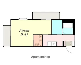 ラ・フォンテーヌ【403号室】の間取り
