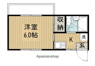 レジョンドール東大沼【1階】の間取り