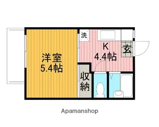 サンブリーズ【2階】の間取り
