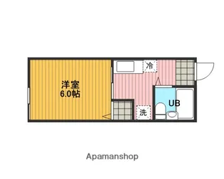 シティハイムアベニュー【101号室】の間取り