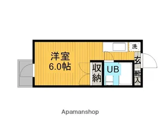 ボヌール冨士【3階】の間取り