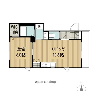 FUNNY TERMS【1階】の間取り