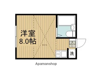 1Rの間取り画像