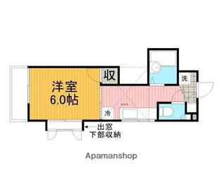 ヒルトップ相模大野【201号室】の間取り