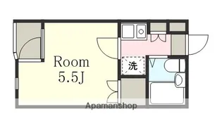 オクトワール相模大野【3階】の間取り