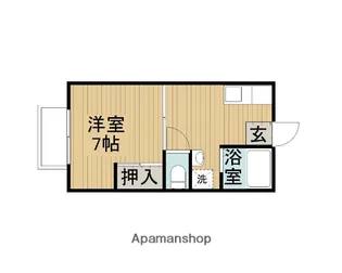 コーポソフカ【1階】の間取り