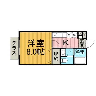 グレースレジデンス【1階】の間取り