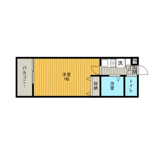 チェルシー【2階】の間取り