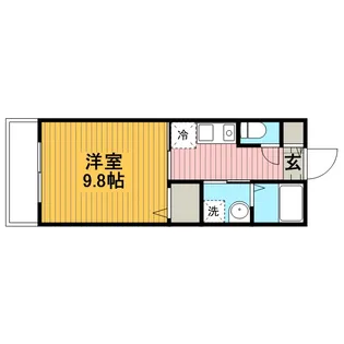 キャピタル ヴァーチュ【2階】の間取り