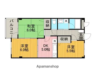 山浩ビル【2階】の間取り
