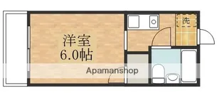 サンリバティ相模大野【1階】の間取り