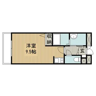 ブレヴェン【3階】の間取り