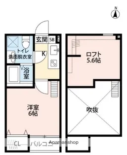 VILLOPOTO【2階】の間取り