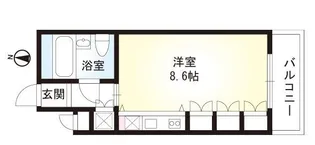 NEST【3階】の間取り