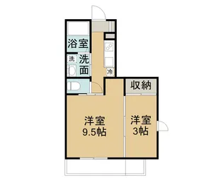 ファーストステージ小田急相模原【1階】の間取り