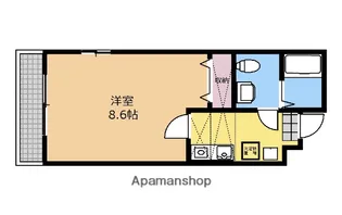 ブリズ・ヴェール【3階】の間取り