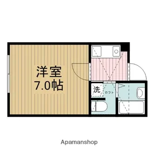 レモングラス【203号室】の間取り