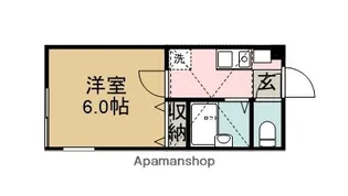 ドルフ相模大野【201号室】の間取り
