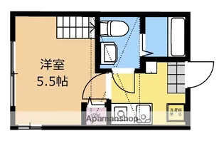 神奈川県相模原市南区相模台1丁目【アパート】の間取り