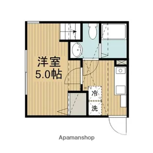 La Luce北里【2階】の間取り