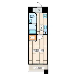 SHELL MIYAKO Ⅰ【7階】の間取り