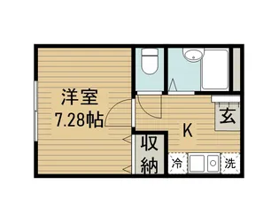 リブェール ハイム【1階】の間取り