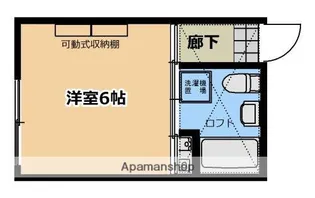 マピエス南台【101号室】の間取り