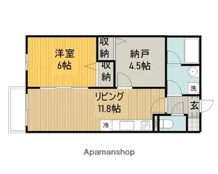 サンク相模が丘【1階】の間取り