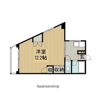 コーポ宅井【3階】の間取り