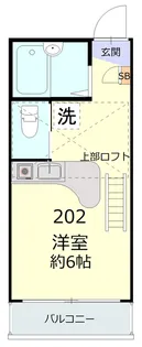 RISE(ライズ)相模大野【2階】の間取り